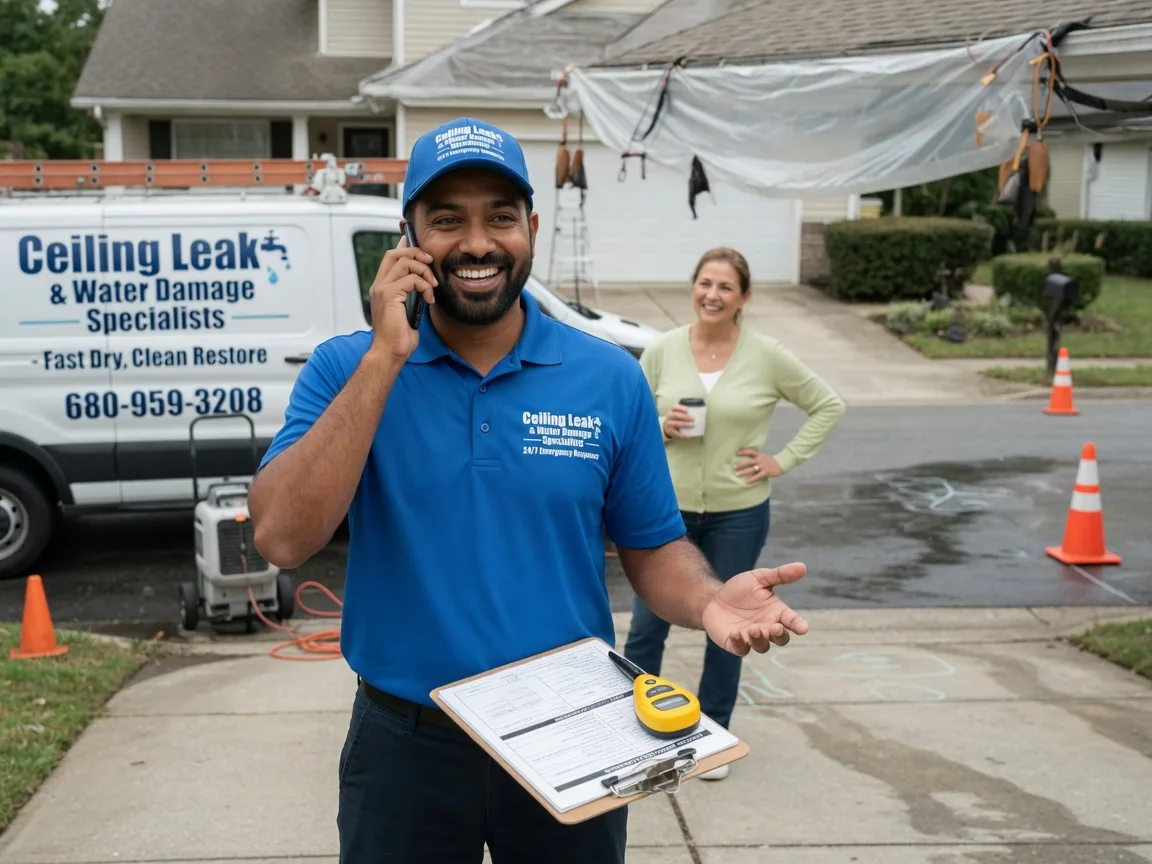 Ceiling Leak Cleanup Sacramento, NM FAQs